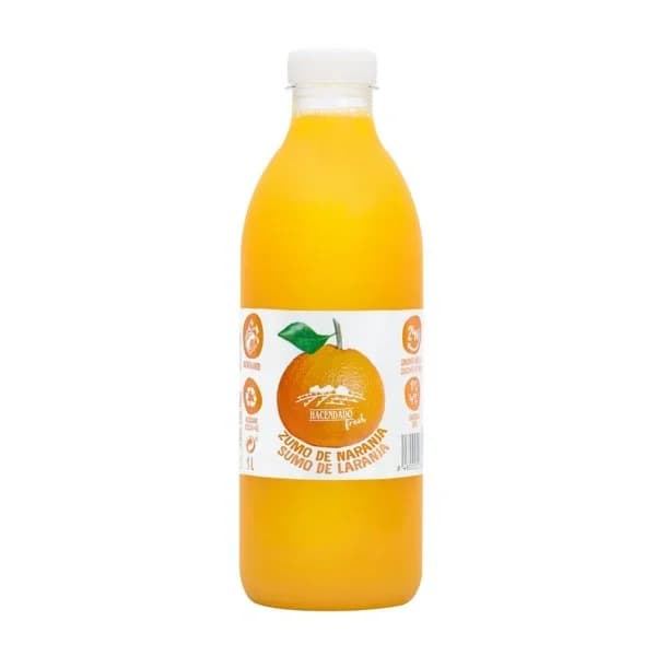 Zumo de naranja recién exprimido Hacendado - 1 l - Imagen del producto en Findit