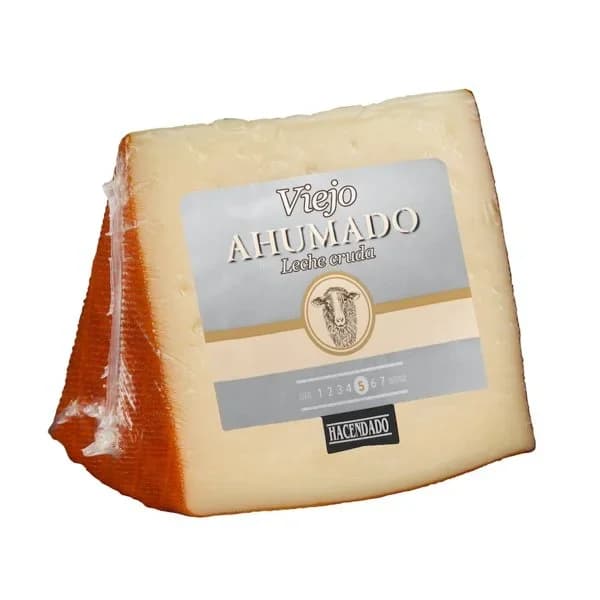 Queso viejo ahumado de oveja Hacendado - 0.33 kg - Imagen del producto en Findit