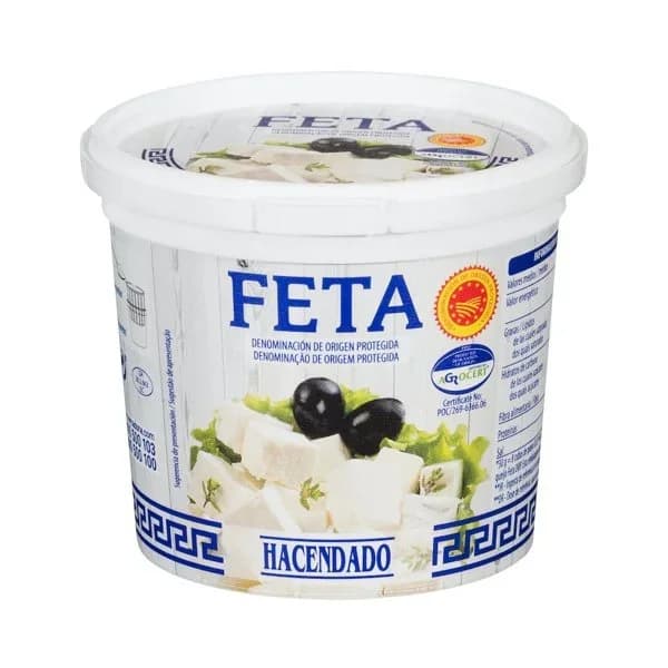 Queso feta mezcla Hacendado en dados - 0.15 kg - Imagen del producto en Findit