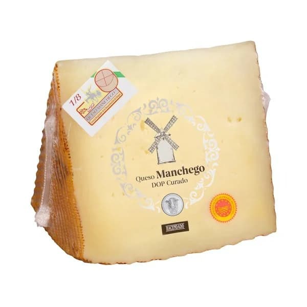 Queso curado DOP manchego de oveja Hacendado - 0.27 kg - Imagen del producto en Findit