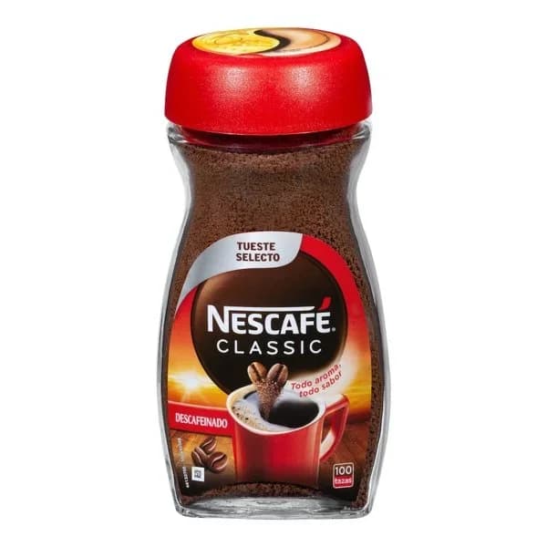 Café soluble descafeinado NESCAFÉ, frasco 200 g - 0.2 kg - Imagen del producto en Findit