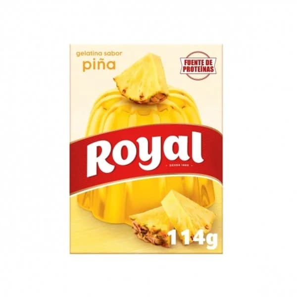 Gelatina sabor piña Royal 114 g. - 0.19 kg - Imagen del producto en Findit
