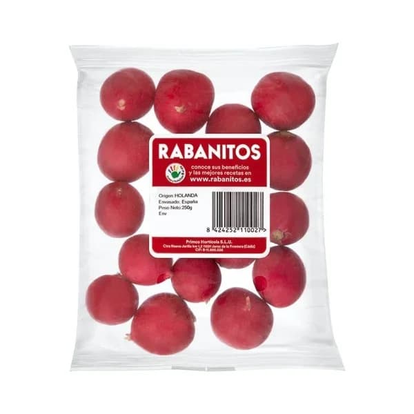 Rabanitos - 0.25 kg - Imagen del producto en Findit