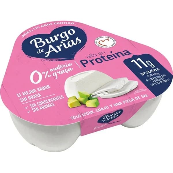 Queso Fresco 0% Pack de 3 Unidades - 0.22 kg - Imagen del producto en Findit