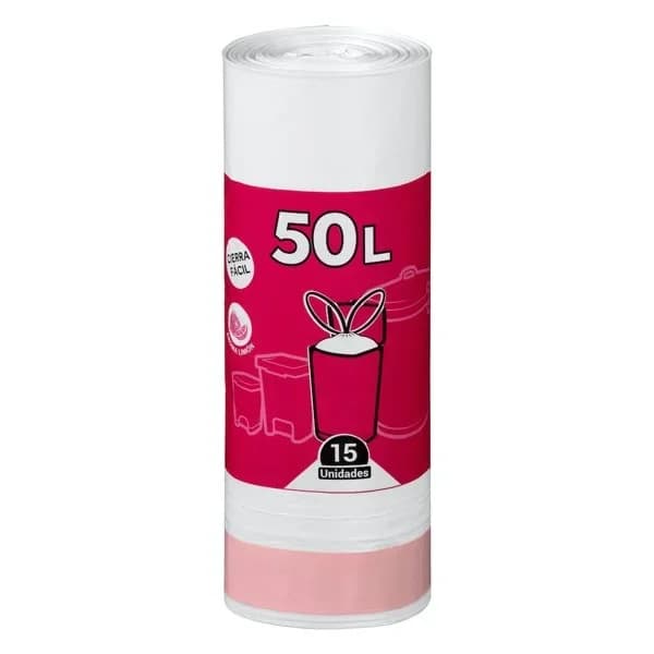 Bolsa de basura grande Bosque Verde 50L cubo grande - 1 ud - Imagen del producto en Findit