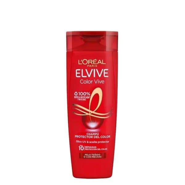 Champú protector del color cabello teñido Elvive botella 285 ml - 0.29 l - Imagen del producto en Findit