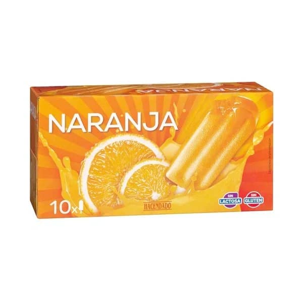 Helado de naranja Hacendado - 0.75 l - Imagen del producto en Findit