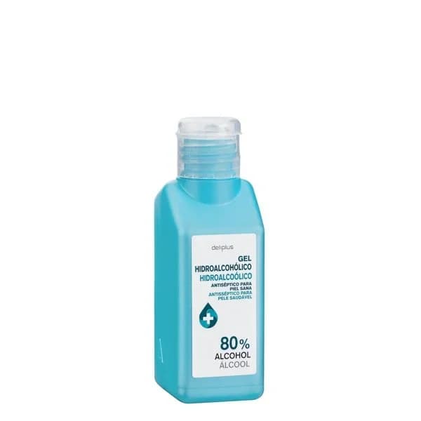 Gel de manos hidroalcohólico 80% alcohol Deliplus antiséptico sin aclarado - 0.08 l - Imagen del producto en Findit
