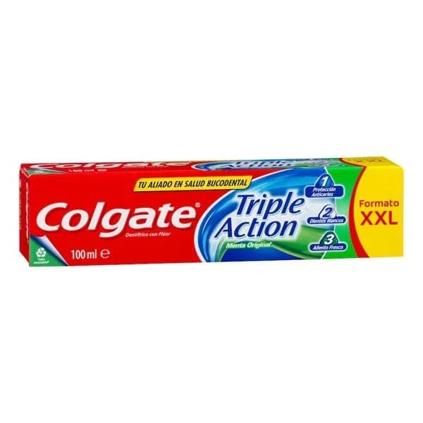 Dentífrico Triple Acción Colgate menta intensa - 0.1 l - Imagen del producto en Findit
