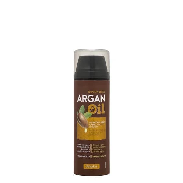 Mascarilla sin aclarado Argan Oil Deliplus cabello seco y dañado - 0.15 l - Imagen del producto en Findit