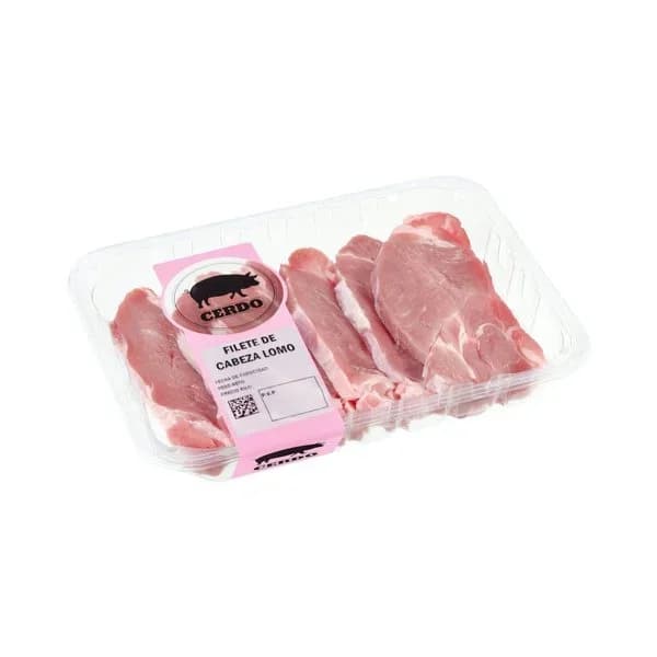 Filetes lomo de cerdo cabeza - 0.65 kg - Imagen del producto en Findit