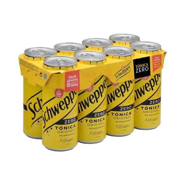 Tónica zero calorías Schweppes - 2.64 l - Imagen del producto en Findit