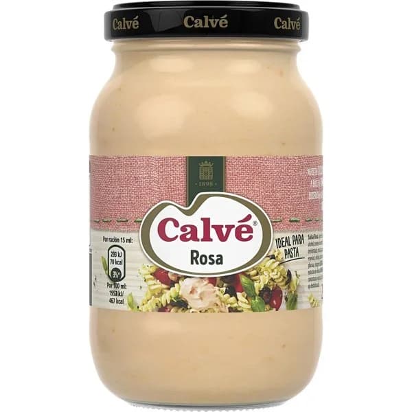 Salsa rosa Calvé tarro 225 ml. - 0.21 l - Imagen del producto en Findit