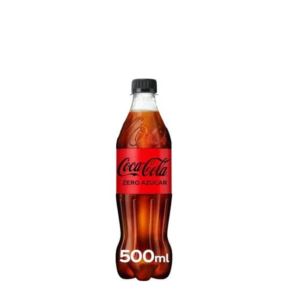 Refresco Coca-Cola Zero azúcar - 0.5 l - Imagen del producto en Findit