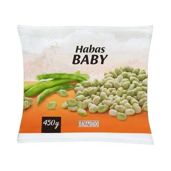 Haba baby Hacendado ultracongelada - 0.45 kg - Imagen del producto en Findit