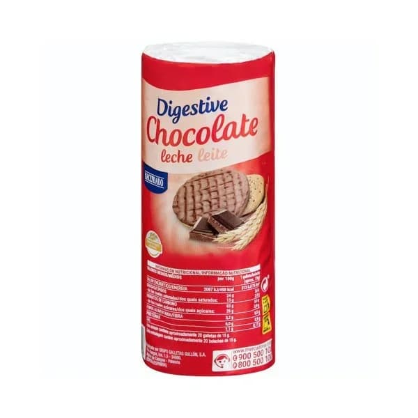 Galletas Digestive chocolate con leche Hacendado - 0.3 kg - Imagen del producto en Findit