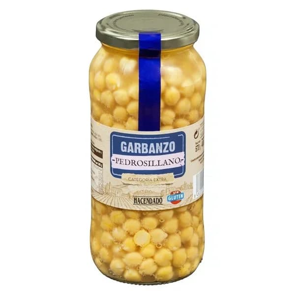Garbanzo cocido Pedrosillano Hacendado - 0.4 kg - Imagen del producto en Findit