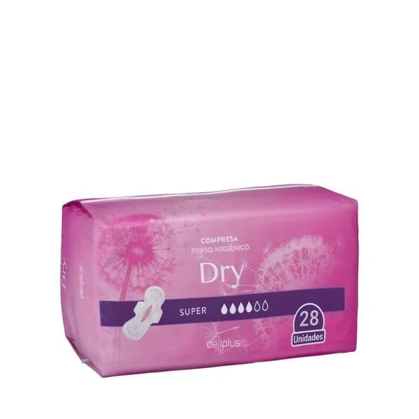 Compresa con alas super Deliplus Dry - 27.92 ud - Imagen del producto en Findit