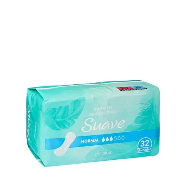 Compresa sin alas normal Deliplus Suave - 31.62 ud - Imagen del producto en Findit