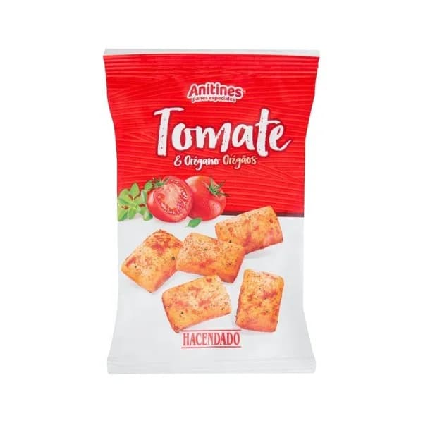 Panes especiales con tomate y orégano Hacendado - 0.08 kg - Imagen del producto en Findit
