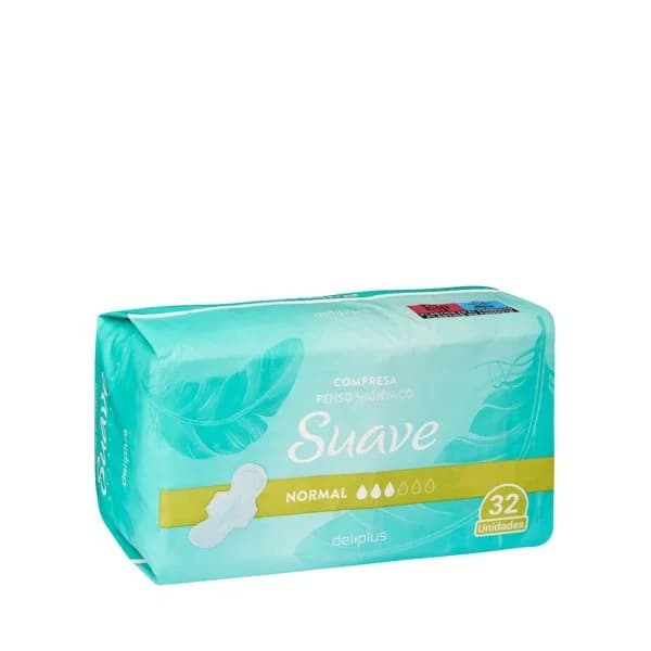 Compresa con alas normal Deliplus Suave - 31.62 ud - Imagen del producto en Findit