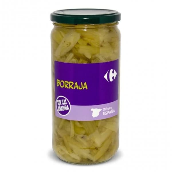 Borraja Classic Carrefour sin sal añadida 400 g. - 0.4 kg - Imagen del producto en Findit