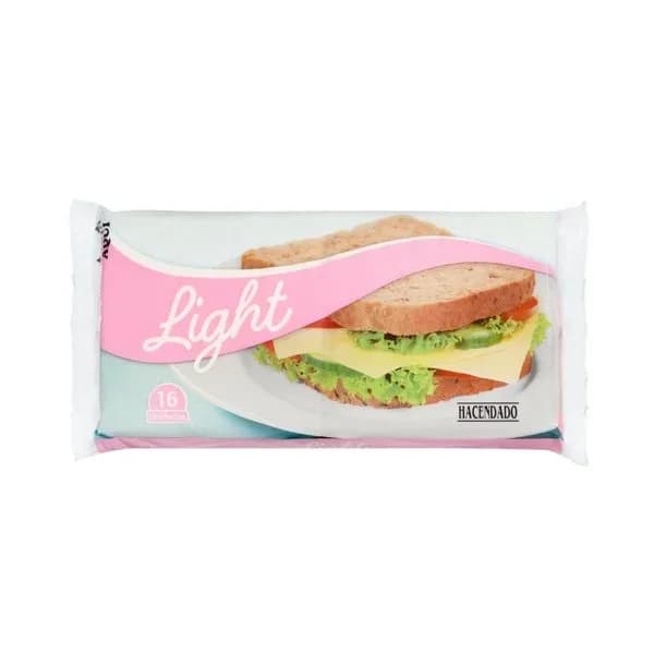Queso fundido light Hacendado lonchas - 1 ud - Imagen del producto en Findit
