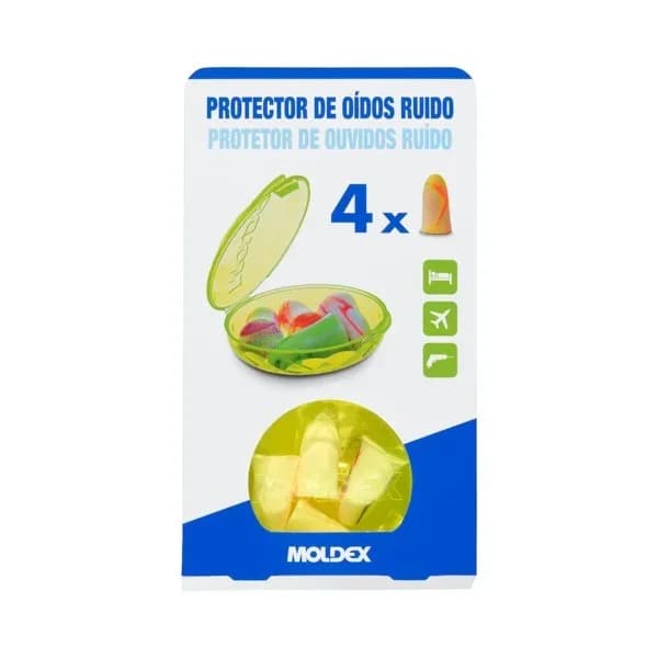 Protectores para los oídos de espuma Moldex - 4 ud - Imagen del producto en Findit