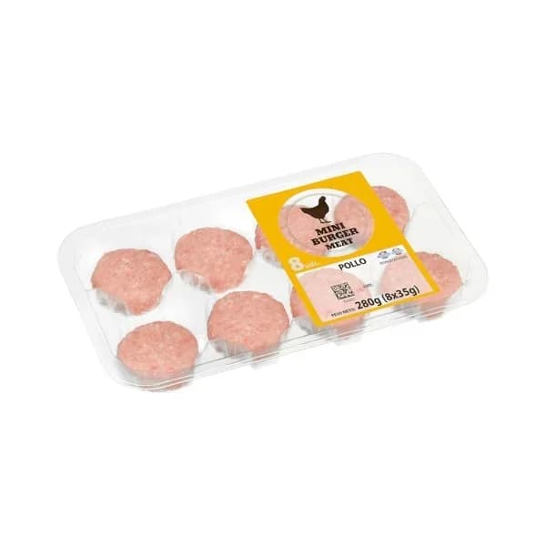 Mini burgers de pollo - 0.28 kg - Imagen del producto en Findit