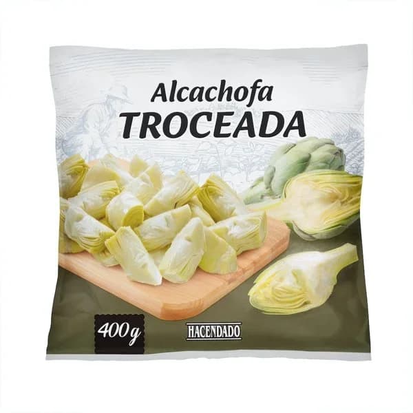Alcachofa troceada Hacendado ultracongelada - 0.4 kg - Imagen del producto en Findit