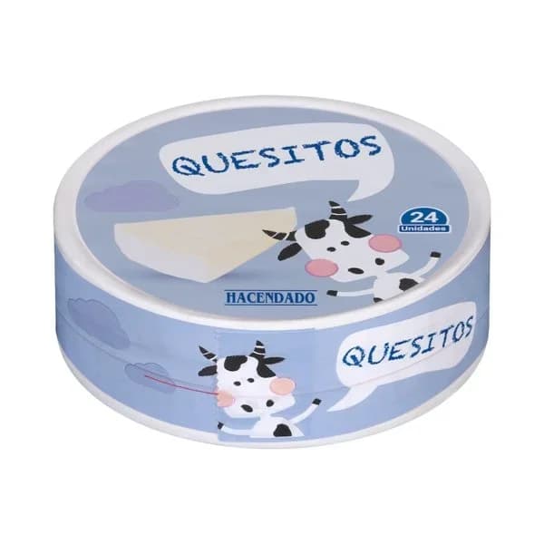 Queso en porciones Hacendado - 0.38 kg - Imagen del producto en Findit