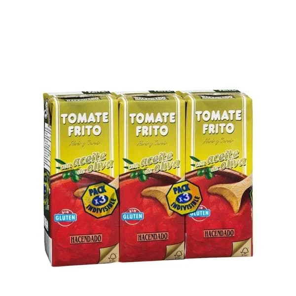 Tomate frito Hacendado con aceite de oliva - 0.63 kg - Imagen del producto en Findit
