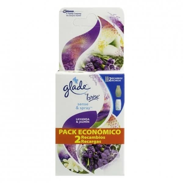 Ambientador lavanda Glade blister 2 unidades - 2 ud - Imagen del producto en Findit