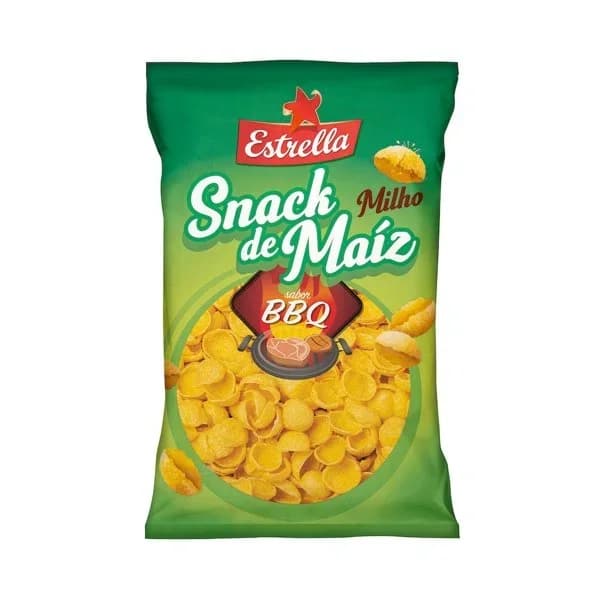 Snack de maíz sabor barbacoa Estrella - 1 ud - Imagen del producto en Findit