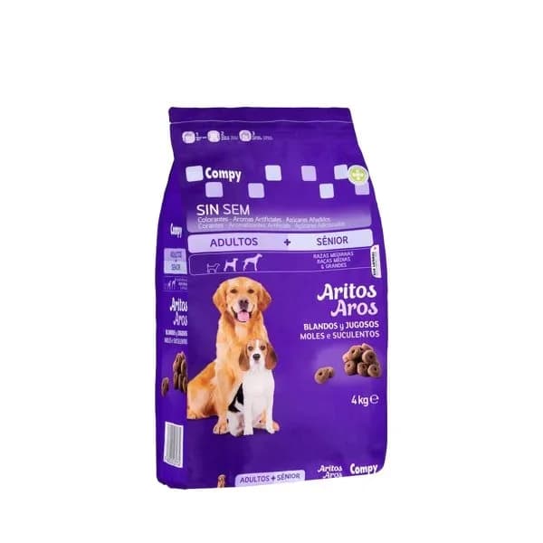 Aritos perro adulto y sénior Compy - 4 kg - Imagen del producto en Findit