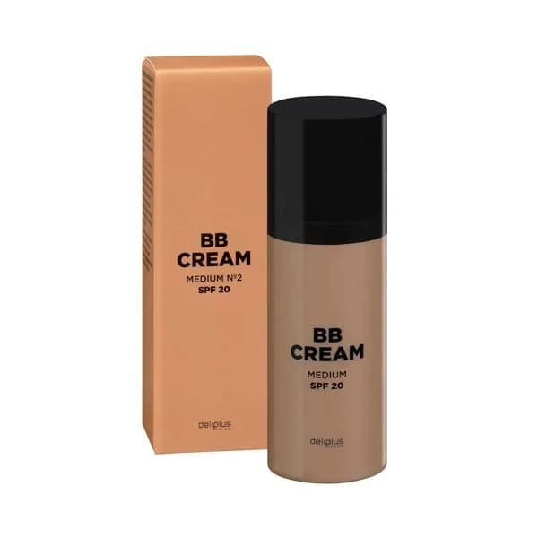 Hidratante facial BB cream Deliplus 02 medio FPS 20 - 0.05 l - Imagen del producto en Findit
