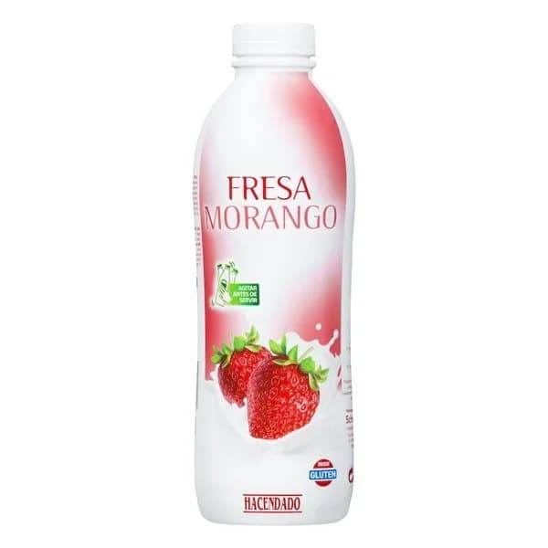 Bebida láctea de fresa Hacendado - 1 kg - Imagen del producto en Findit