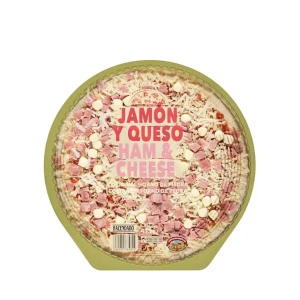 Pizza jamón y queso Hacendado - 0.41 kg - Imagen del producto en Findit
