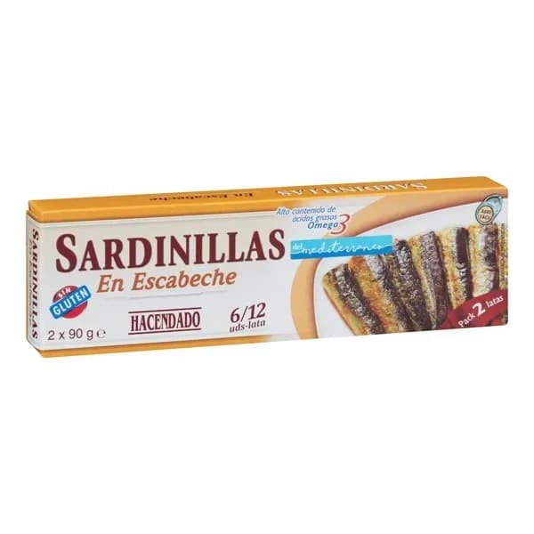 Sardinillas en escabeche Hacendado - 0.13 kg - Imagen del producto en Findit