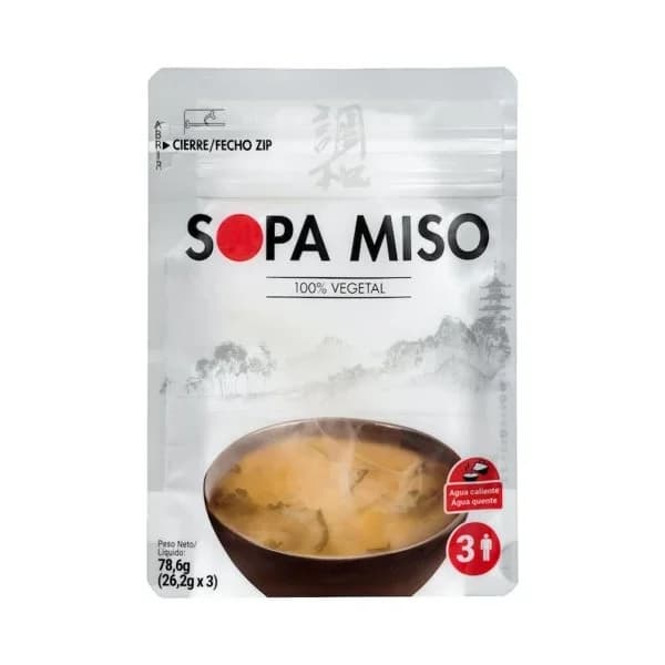 Sopa de miso - 0.08 kg - Imagen del producto en Findit