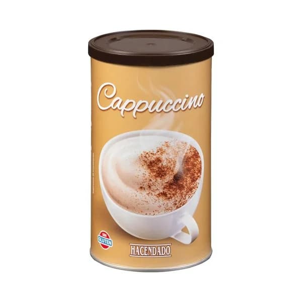 Café soluble cappuccino Hacendado - 0.25 kg - Imagen del producto en Findit