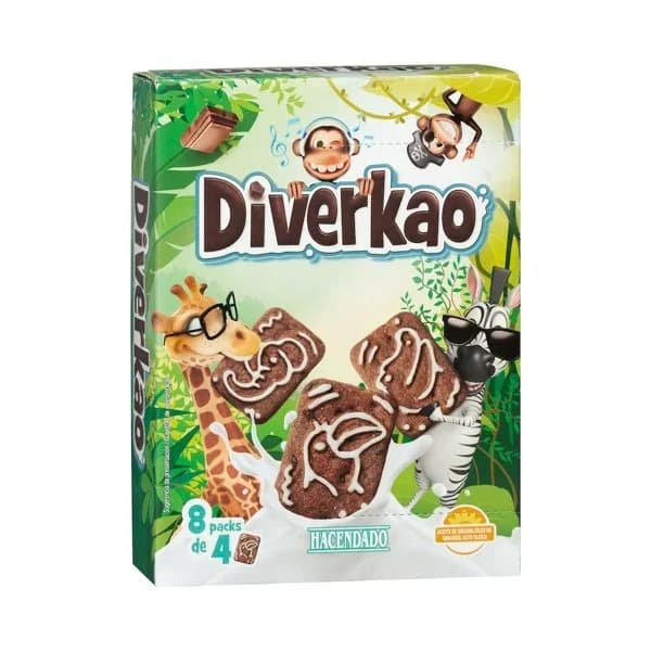 Galletas Diverkao Hacendado - 0.31 kg - Imagen del producto en Findit