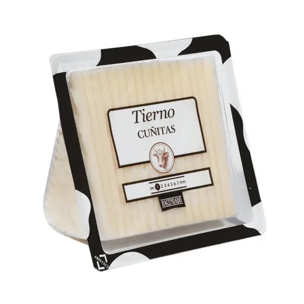 Queso tierno de vaca Hacendado cortado en cuñitas - 0.32 kg - Imagen del producto en Findit