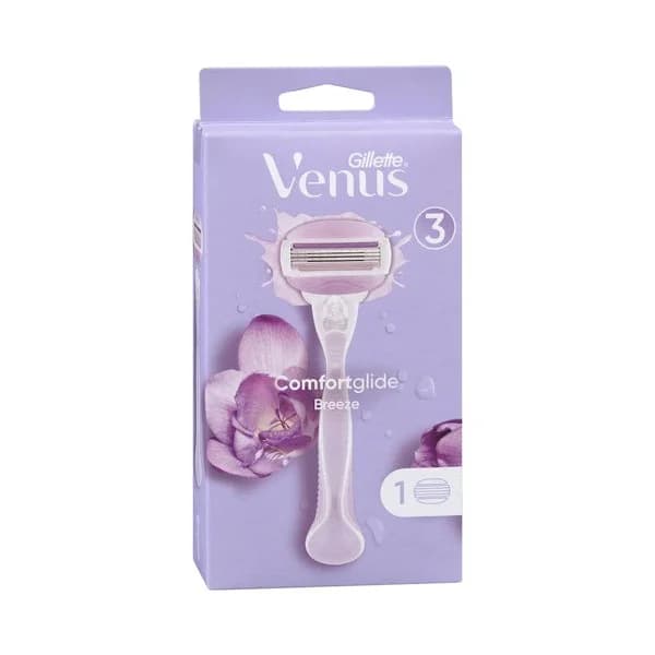 Maquinilla depilación recargable Gillette Venus Comfortglide Breeze 3 hojas - 1 ud - Imagen del producto en Findit