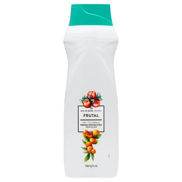 Gel de baño frutal Deliplus piel normal - 1 l - Imagen del producto en Findit