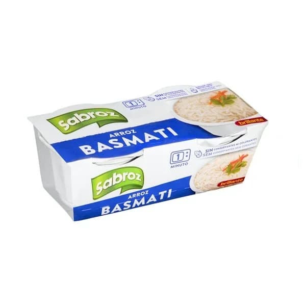 Arroz cocido basmati Sabroz - 0.25 kg - Imagen del producto en Findit