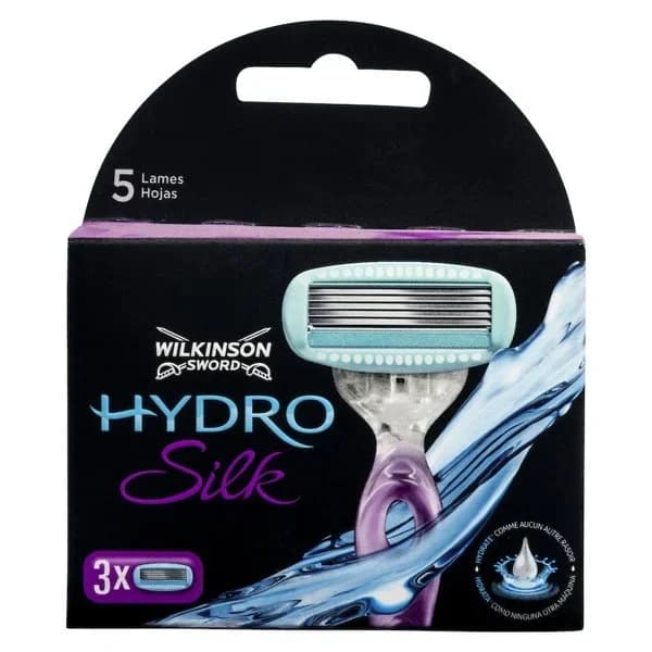 Recambios maquinilla depilación Wilkinson Hydro Silk 5 hojas - 1 ud - Imagen del producto en Findit