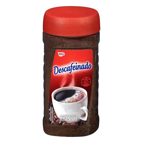 Café soluble descafeinado Hacendado - 0.2 kg - Imagen del producto en Findit