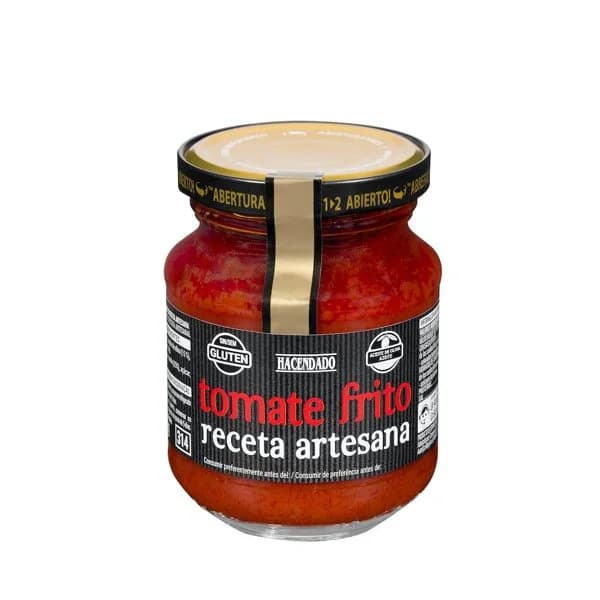 Tomate frito receta artesana Hacendado - 0.3 kg - Imagen del producto en Findit