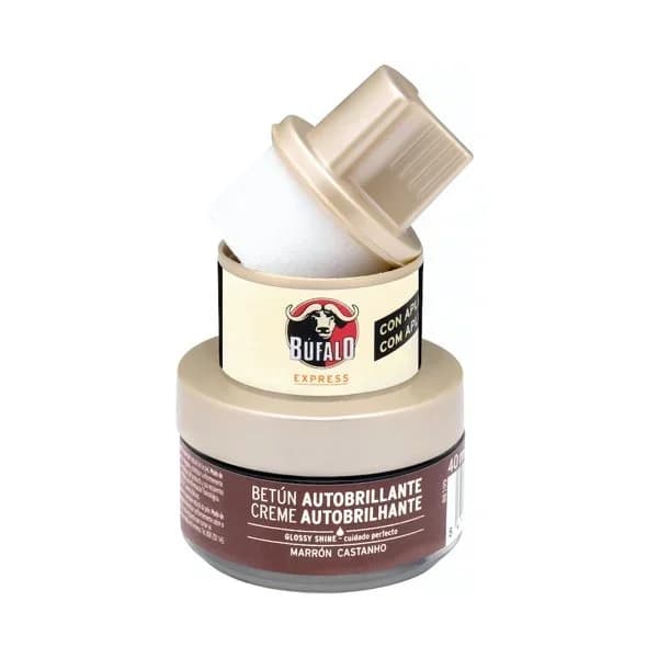 Crema Calzado Marrón Tarro 2 en 1 - 1 ud - Imagen del producto en Findit